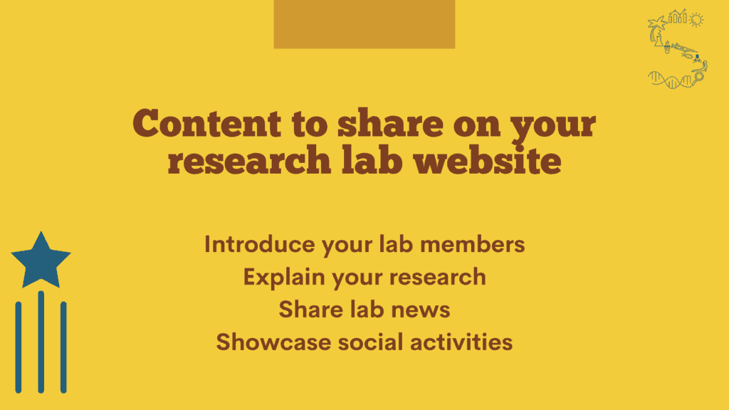 Contact to share on your research lab website
